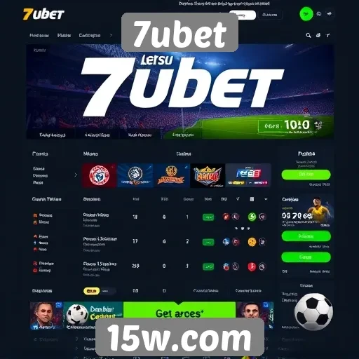 Plataforma 7ubet se destaca pela interface amigável